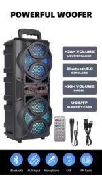 3000W Portable Wireless Speaker with Dual Subwoofers - Image 7