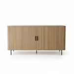 Florence 2 Door Buffet Sideboard Oak - Image 4