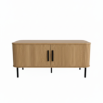 Florence 2 Door Coffee Table Oak - Image 3