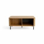 Florence 2 Door Coffee Table Oak - Image 6