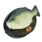 Singing Fish Decoration - Green with Square Base - Image 3