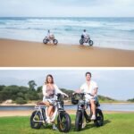 VALK Nomad Electric Fat Tyre Bike, 350W, 32km/hr, Throttle ebike, Disc Brakes, Step-Through Alloy, Shimano 7 spd, 20x4" Kenda Tyres, Suspension, Black - Image 6