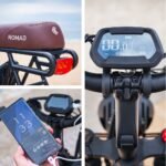 VALK Nomad Electric Fat Tyre Bike, 350W, 32km/hr, Throttle ebike, Disc Brakes, Step-Through Alloy, Shimano 7 spd, 20x4" Kenda Tyres, Suspension, Black - Image 7