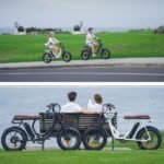 VALK Nomad Electric Fat Tyre Bike, 350W, 32km/hr, Throttle ebike, Disc Brakes, Step-Through Alloy, Shimano 7 spd, 20x4" Kenda Tyres, Suspension, Black - Image 11
