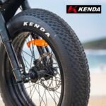 VALK Nomad Electric Fat Tyre Bike, 500W, 45km/hr, Throttle ebike, Disc Brakes, Shimano 7 spd, 20x4" Kenda Tyres, Suspension, Black - Image 7