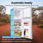 GECKO 142L Upright Portable Fridge / Freezer, 12V/24V for Motorhome and Caravan, Silver - Image 8
