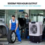 POLYCOOL 30L Evaporative Air Cooler Portable Industrial Fan, Purifier, Humidifier, Remote Control - Image 8