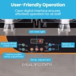 POLYCOOL 24L Double Tank Commercial Slush Machine, Digital Control Panel, SAA Approved, Juice and Frozen Slushy Maker - Image 9