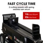 Baumr-AG 10 Tonne Electric Hydraulic Wood Log Splitter - HPS3800E - Image 5