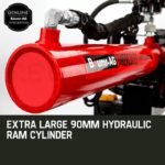 Baumr-AG 20 Ton Electric Log Splitter 20T Heavy-Duty Wood Cutter Hydraulic Fire Wood Block Axe - Image 3