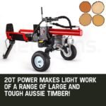 Baumr-AG 20 Ton Electric Log Splitter 20T Heavy-Duty Wood Cutter Hydraulic Fire Wood Block Axe - Image 7