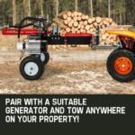Baumr-AG 20 Ton Electric Log Splitter 20T Heavy-Duty Wood Cutter Hydraulic Fire Wood Block Axe - Image 8