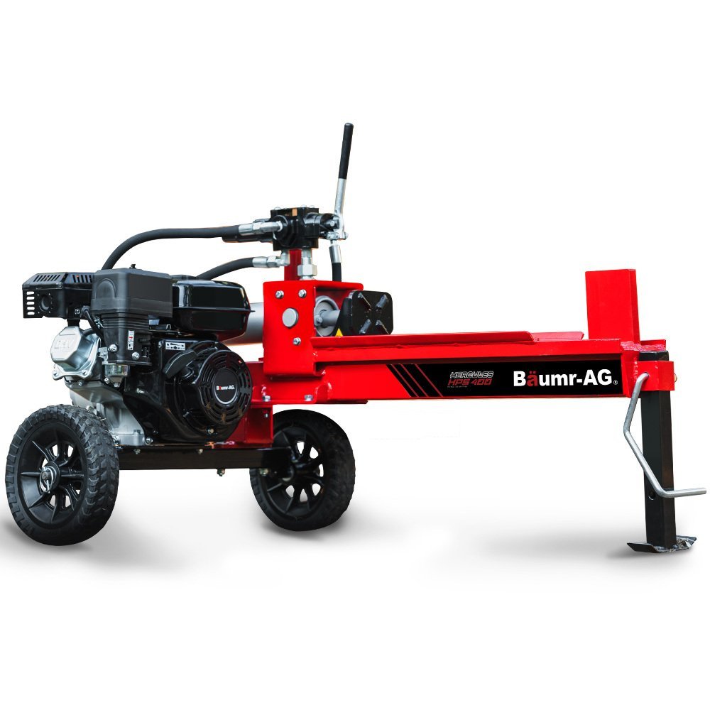V219-LGSPTRBM4C0B-225756-00 BAUMR-AG 12 Tonne Petrol Hydraulic Wood Log Splitter, - HPS400 - Image 1