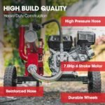 BAUMR-AG 12 Tonne Petrol Hydraulic Wood Log Splitter, - HPS400 - Image 6
