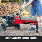 BAUMR-AG 12 Tonne Petrol Hydraulic Wood Log Splitter, - HPS400 - Image 7