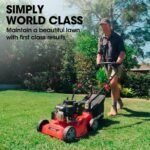 Baumr-AG 139cc Lawn Mower 4-Stroke 16 Inch Petrol Lawnmower Hand Push Engine 35L Catcher - Image 2