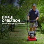 Baumr-AG 139cc Lawn Mower 4-Stroke 16 Inch Petrol Lawnmower Hand Push Engine 35L Catcher - Image 5