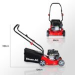 Baumr-AG 139cc Lawn Mower 4-Stroke 16 Inch Petrol Lawnmower Hand Push Engine 35L Catcher - Image 6