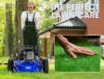 POWERBLADE Lawn Mower 139CC 17 - Petrol Powered Push Lawnmower 4 Stroke Engine - Image 3