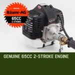 BAUMR-AG 65cc 7in1 Long Reach Garden Multi-tool, Pole Saw, Hedge & Line Trimmer, Brush Cutter, 12" Tree Trimming Pruning Chainsaw Bar, 2 Extension Shafts - Image 3