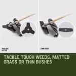 BAUMR-AG 65cc 7in1 Long Reach Garden Multi-tool, Pole Saw, Hedge & Line Trimmer, Brush Cutter, 12" Tree Trimming Pruning Chainsaw Bar, 2 Extension Shafts - Image 15