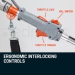 MTM 62CC Pole Chainsaw Hedge Trimmer Saw Brush Cutter Whipper Snipper Multi Tool - Image 5