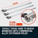 MTM 62CC Pole Chainsaw Hedge Trimmer Saw Brush Cutter Whipper Snipper Multi Tool - Image 9