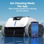 WYBOT Osprey 700 Pro Cordless Robotic Pool Cleaner, Automatic Wall Climbing Vacuum with Strong Suction, Intelligent Path Planning, 90 Min Runtime, Quick Charge, Ideal for Above/In-ground Pools - Image 7
