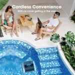 WYBOT Osprey 700 Pro Cordless Robotic Pool Cleaner, Automatic Wall Climbing Vacuum with Strong Suction, Intelligent Path Planning, 90 Min Runtime, Quick Charge, Ideal for Above/In-ground Pools - Image 9