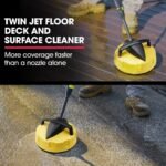 JET-USA RX550 Electric High Pressure Washer 3500PSI, 5 Nozzles, Spin & Wheel Brush, Deck Cleaner, Turbo Head, 10M Hose - Image 10
