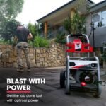 JET-USA 4800PSI Petrol Powered High Pressure Washer, w/ 30m Hose and Drain Cleaner - CX760 - Image 3