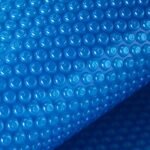 AURELAQUA Pool Cover 500 Micron 11x5m Solar Blanket Swimming Thermal Blue