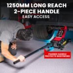 T-REX 3000KG Hydraulic Trolley Floor Jack, High Lift, Dual Pump, Quick Release Handle - Image 9