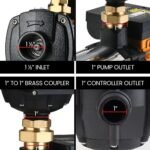 Protege Multi-stage Water Hi-pressure Pump with Auto-controller Home Garden Irrigation 6-Stage Electric - Image 9