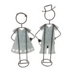 Set 2 Asst Gardening Kids w Planters 82cm, 73cm - Image 2