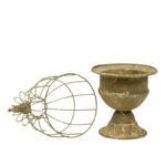 Vintage Style Elaborate Tall Cloche 66cm - Image 3