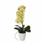 40cm Butterfly Artificial Orchid Cream - Image 3