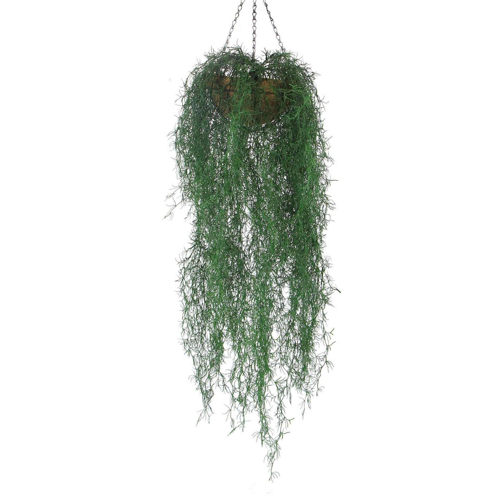 V637-DP2580159-202511130920-00 Long Hanging Artificial Spanish Moss Basket 135cm UV Resistant - Image 1