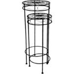 Set 2 Tracey Plant Stand 30x70cm - Image 2