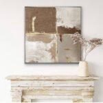 Sahara Artwork Framed Wall Art 80x80cm - Image 2