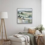 Harmony Artwork Framed Wall Art 80x80cm - Image 2