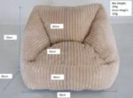 Hazel Lounge Chair 100x60cm - Image 4