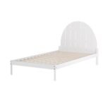 Artiss Bed Frame King Single Size Wooden White DALY - Image 7
