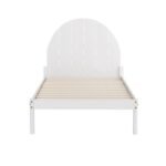 Artiss Bed Frame King Single Size Wooden White DALY - Image 3