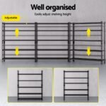 3 x 1.8M Giantz Garage Shelving Warehouse Rack - Image 5