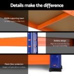 5 x 1.8M Giantz Garage Shelving Warehouse Rack - Image 6
