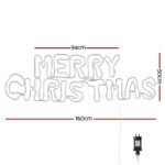1.6M Christmas Lights Motif 360 LED Rope Light Outdoor Decoration Jingle Jollys - Image 2