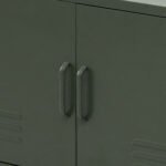 Artiss Buffet Sideboard Metal Cabinet - BASE Green - Image 3