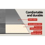 Weisshorn Self Inflating Mattress 10CM Camping Sleeping Mat Air Double Grey - Image 5