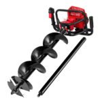 Giantz Post Hole Digger 200mm Petrol Drill Extension Auger Bits - Image 2
